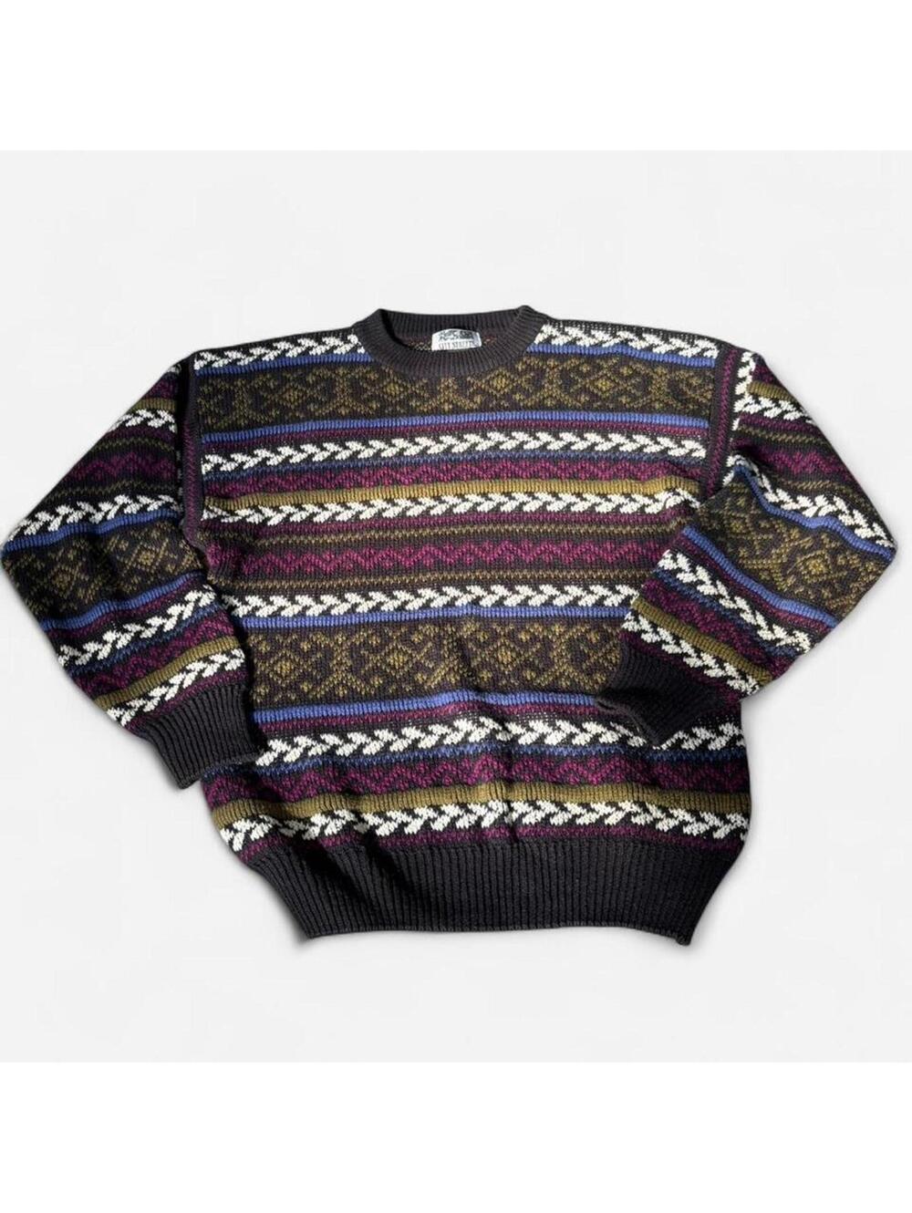 City Streets multicoloured patterned sweater